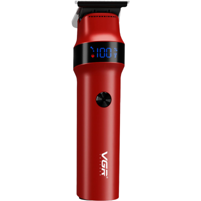 VGR V987 Rosso Professional Beard And Moustache Trimmer For Men image