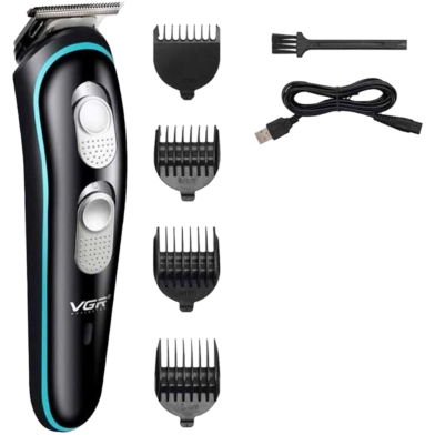 VGR V-055 Professional Rechargeable Cordless Electric Hair Clippers Trimmer image