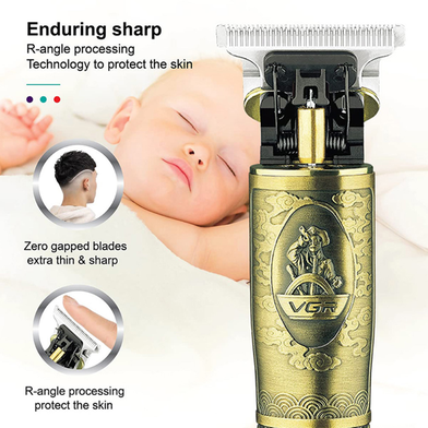 VGR V-091 Hair Clipper and Beard Trimmer with Digital Display for Men Slide 2