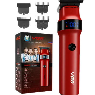VGR V-987 Professional Hair Trimmer Red image