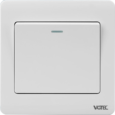 VGTEC 1 Gang 1 Way Switch (Regular Series) image