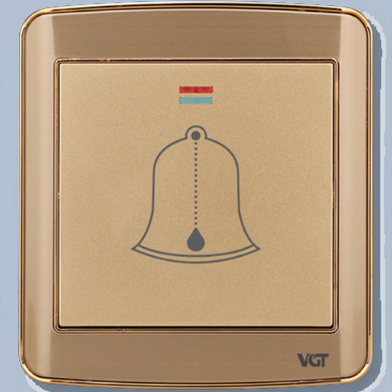 VGTEC Door Bell Switch (Golden Series) image
