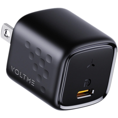 VOLTME REVO 30 DUO CC (30W) GaN Fast Charger - Black image