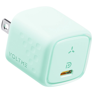VOLTME REVO 30 MINI C (30W) Fast Charger - Green image