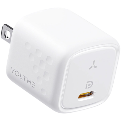 VOLTME REVO 30 MINI C (30W) Fast Charger - White image