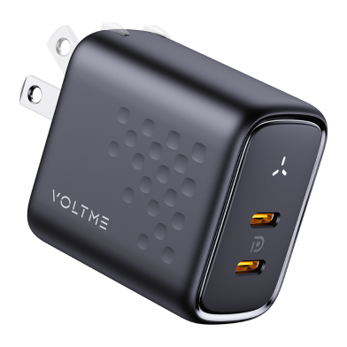 VOLTME REVO 45 DUO CC Dual-Port CC PD 45W Wall Charger With GaN Tech image