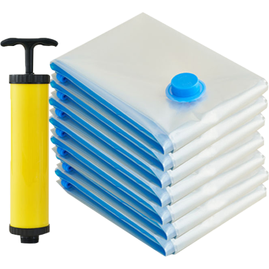 Vacuum Storage Bags (4Pcs Combo with 1 Pump) image