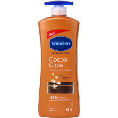 Vaseline Cocoa Glow Moisturising Body Lotion 625 ml image