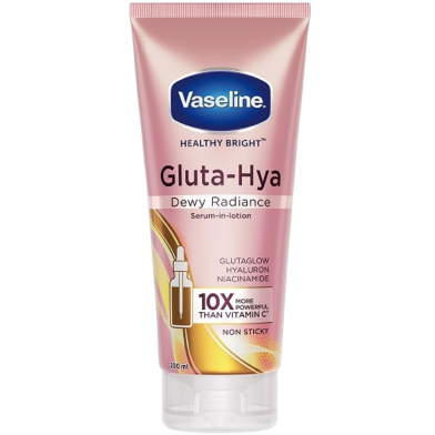 Vaseline Gluta-Hya Dewy Radiance 200ml Serum-In-Lotion, Boosted With GlutaGlow | India image