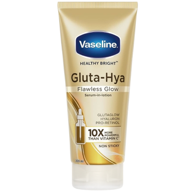 Vaseline Gluta Hya Flawless Glow Serum in Lotion 200ml | India image