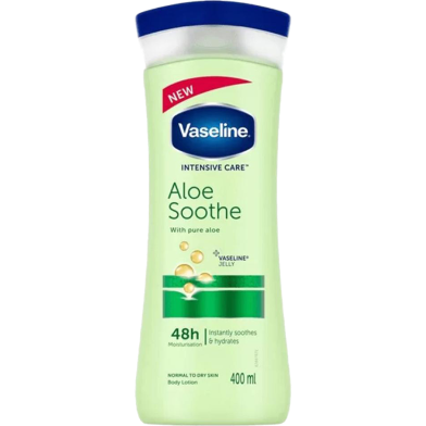 Vaseline Intensive Care Aloe Soothe With Pure Aloe Lotion - 400 ml image