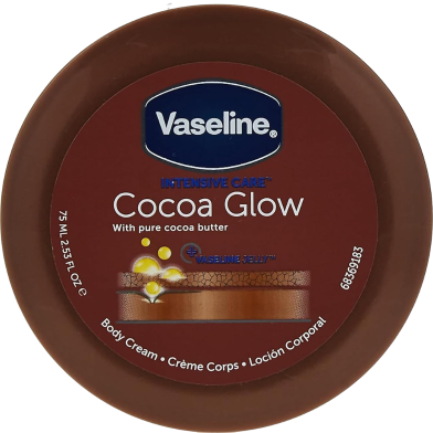 Vaseline Intensive Care Cocoa Glow Body Cream 75 ml image