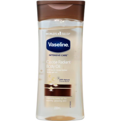 Vaseline Intensive Care Cocoa Radiant Body Oil Gel 200ml image