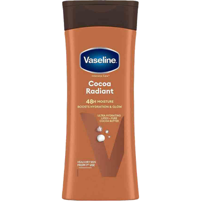 Vaseline Intensive Care Cocoa Radiant Non Greasy Body Lotion 400ml image