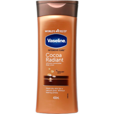 Vaseline Intensive Care Cocoa Radiant Non Greasy Body Lotion 400ml image
