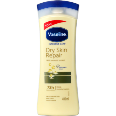 Vaseline Intensive Care Dry Skin Repair 72H Moisturising Body Lotion 400ml image