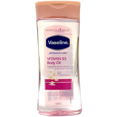 Vaseline Intensive Care Vitamin B3 Body Oil 400ml | International image