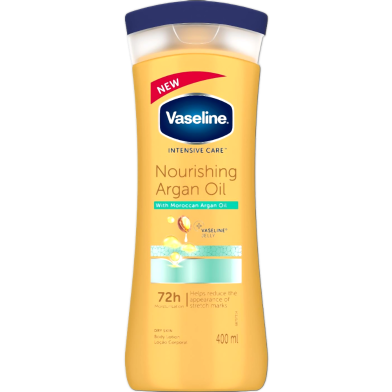 Vaseline Nourishing Argan Oil 72H Moisturising Body Lotion 400ml image
