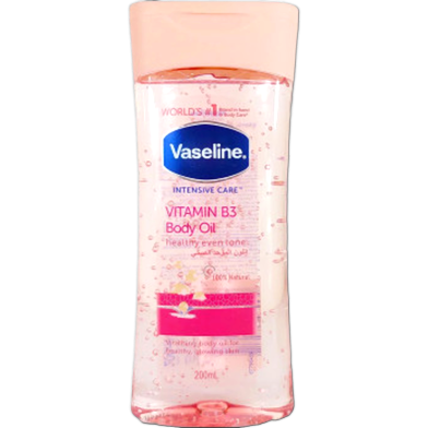 Vaseline Vitamin B3 Healthy Even Tone Body Oil 200ml image