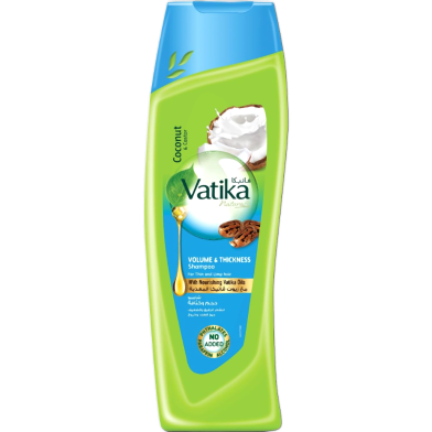 Vatika Coconut and Castor Volume and Thickness Shampoo – 200ml image