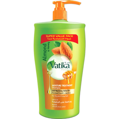 Vatika Moisture Treatment Shampoo With Almond And Honey 1000ml image