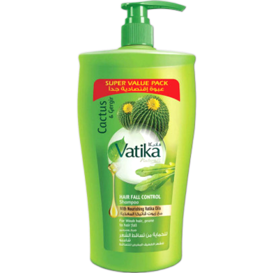 Vatika Naturals Cactus Hair Fall Control Shampoo image
