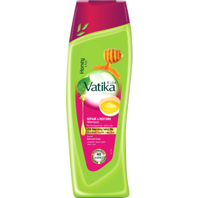 Vatika Naturals Honey And Egg Repair Restore Shampoo 400 ml image