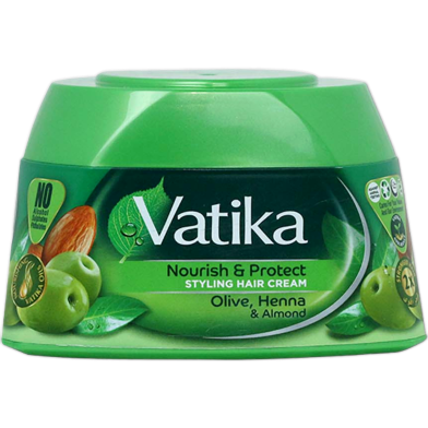 Vatika Naturals Nourish Protect Styling Hair Cream 140ml image
