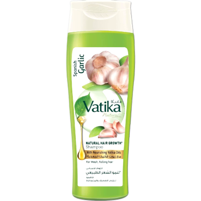 Vatika Spanish Garlic Natural Hair Growth Shampoo – 400ml image