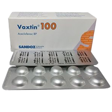 Vaxtin 100 Mg Tablet 10'S Strip image