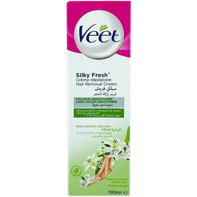 Veet Dry Skin Silky Fresh Hair Remover 100ml image