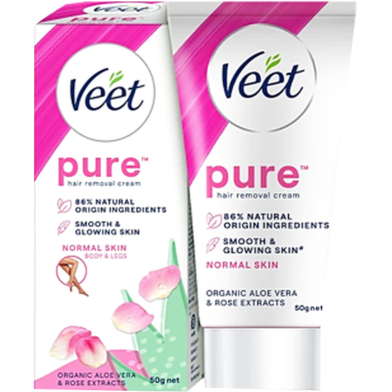 Veet Pure Hair Removal Cream 50 gm image