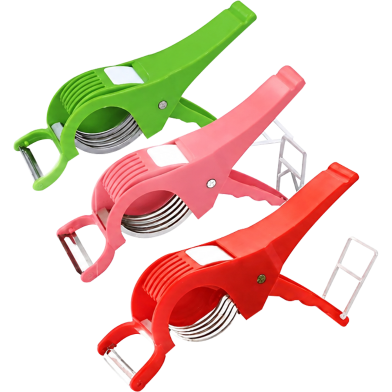 Vegetable/ Fruit Multi Cutter 5 Sharp Blades and Peeler image