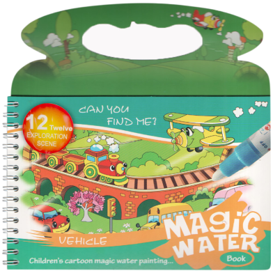 Vehicle Magic Water Book - 1 Pcs image