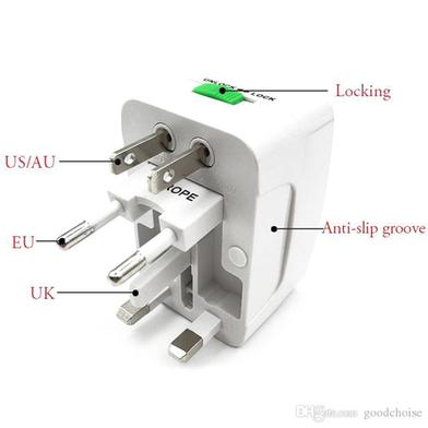 Versatile -International All in 1 Travel Adapter Multi Plug Power Socket UK/US/AU/EU/CA Universal converter- Avant-garde Slide 2