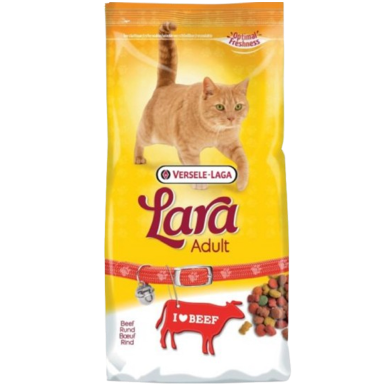 Versele Laga Lara Adult Dry Cat Food Beef Flavor 2kg image