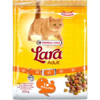 Versele-Laga Lara Adult Dry Cat Food With Turkey and Chicken 350gm image