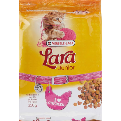 Versele-Laga Lara Junior Dry Cat Food With Chicken 350 gm image