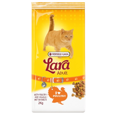 Versele Laga Lara Poultry Adult Dry Cat Food Turkey and Chicken Flavour 10kg image