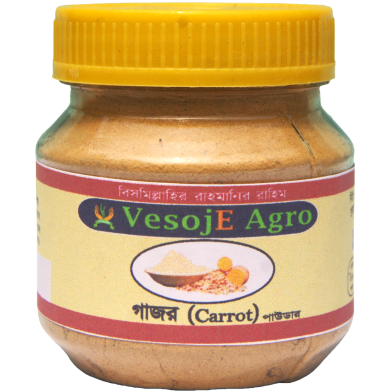 Vesoje Agro Carrot Powder (গাজর গুড়া) 50gm image