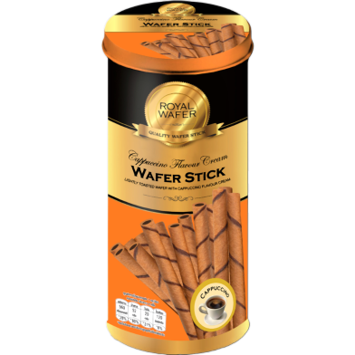 Vfoods Royel Wafer Cappucino 125gm image