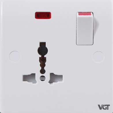 VGTEC 3 Pin MF Socket With Switch (Classic Series) image