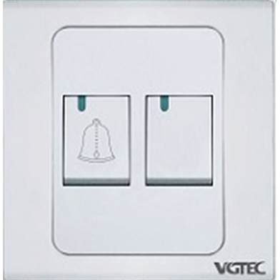 VGTEC Door bell with 1 gang switch (Exclusive series) image