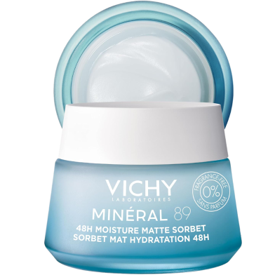Vichy 89 Mineral 48H Moisture Matte Sorbet Gel - 50ml image