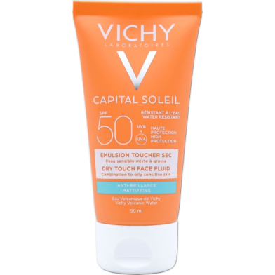 Vichy Capital Soleil Dry Touch Face Fluid SPF 50 – 50ml image