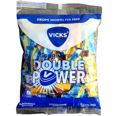 Vicks Cough Drops With Three Flavour Bag Of Sixty-Five Pcs 175g image