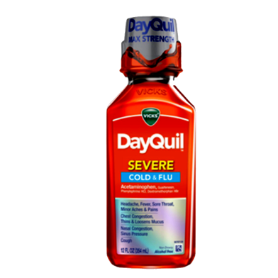 Vicks DayQuil™ Cold And Flu Relief Liquid - 236ml image
