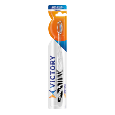 Victory Crystal Soft and Thin Toothbrush image