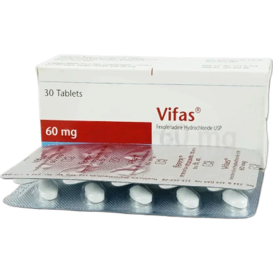 Vifas 60 Mg Tablet-10's Strip image