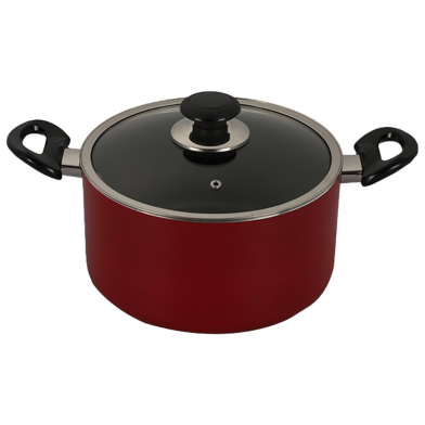 Vigo Ns Glamour Casserole With Lid (Red) 26 Cm - 874205 image